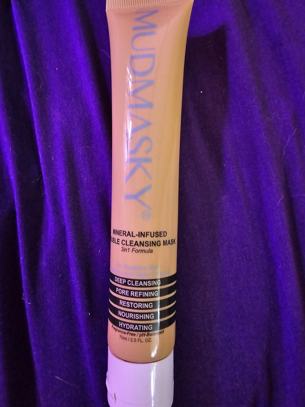 Mudmasky Mineral-Infused Double Cleansing Mask NEW Retail $49